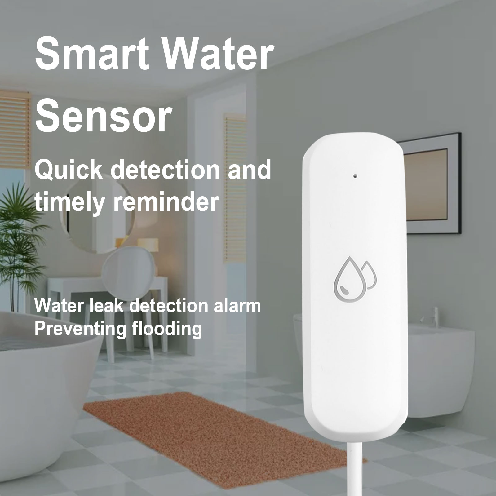 Practical Solar Leakage Alarm  - Water Alarm Sensor recensie en prijs