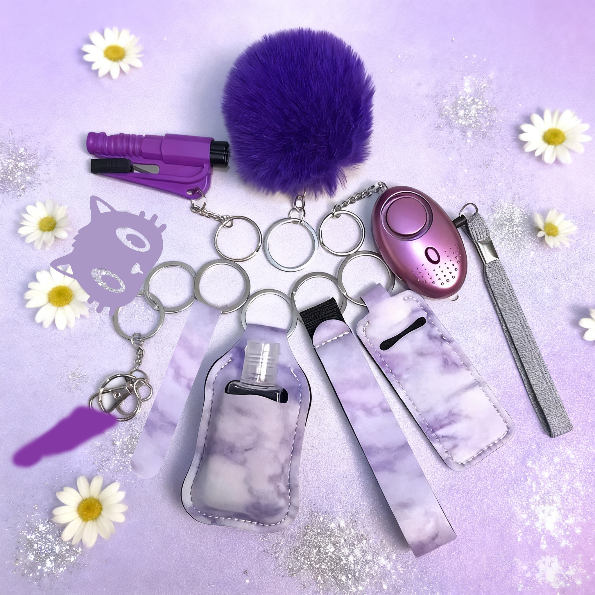 10Pcs Girl Security Self Defen - Personal Alarm Keychain recensie en prijs