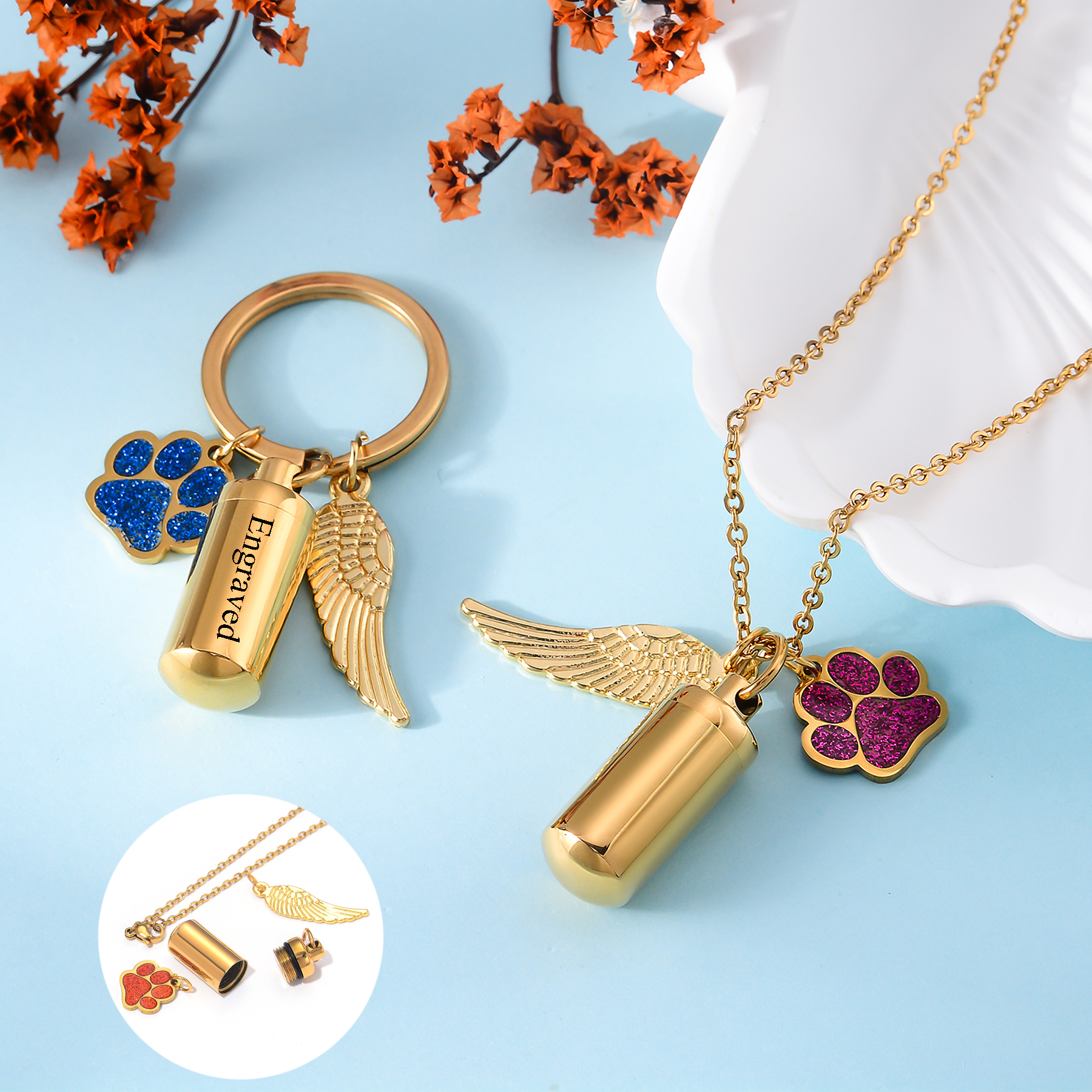 Personalized  Stainless Steel  - Personal Alarm Keychain recensie en prijs