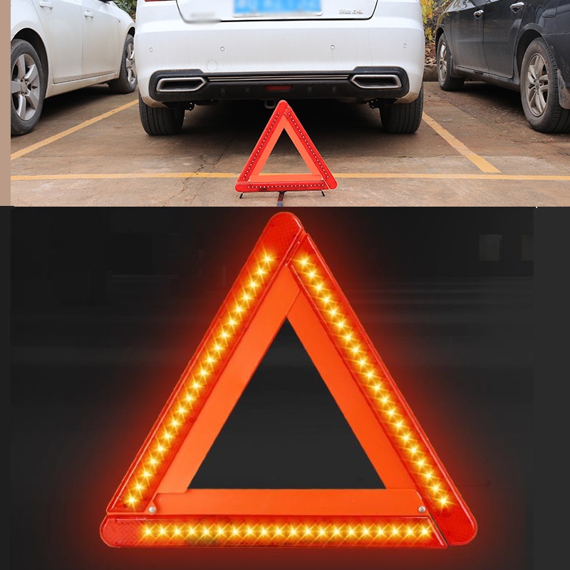 Foldable LED Warning Triangle  - Emergency Exit Sign recensie en prijs