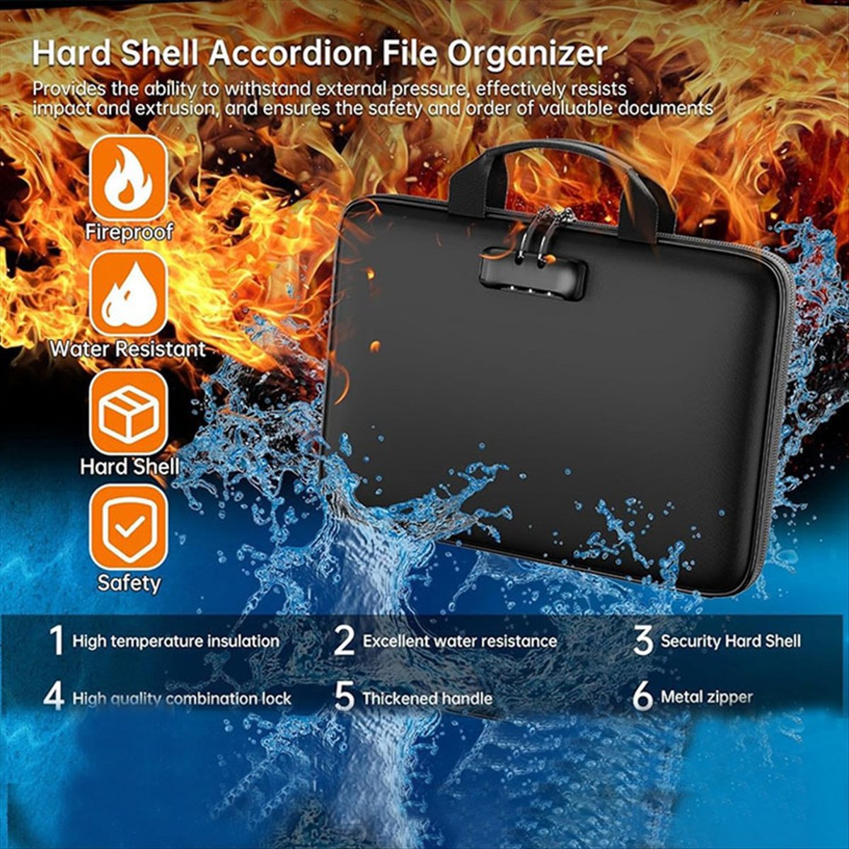 Fireproof Document Organizer B - Fire Safe Document recensie en prijs