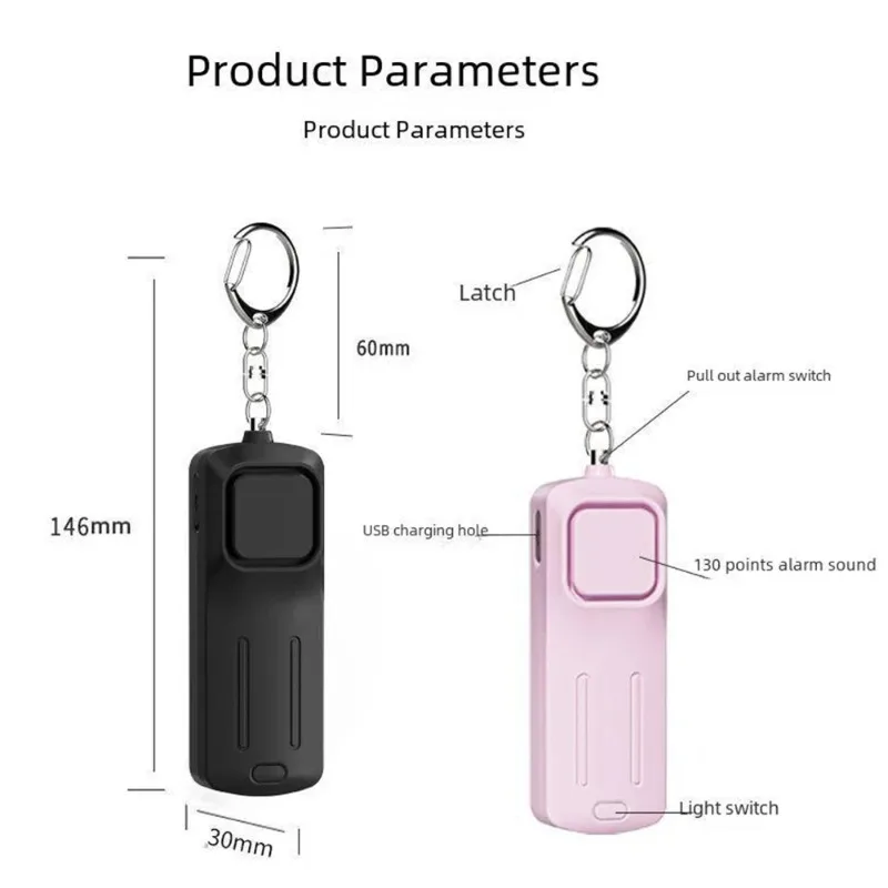Personal alarm ring, women's p - Personal Alarm Keychain recensie en prijs