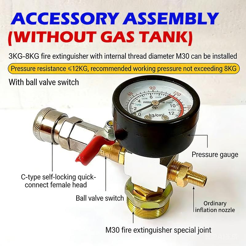 Small Air Tank Pressure Adapte - Fire Extinguisher Small recensie en prijs